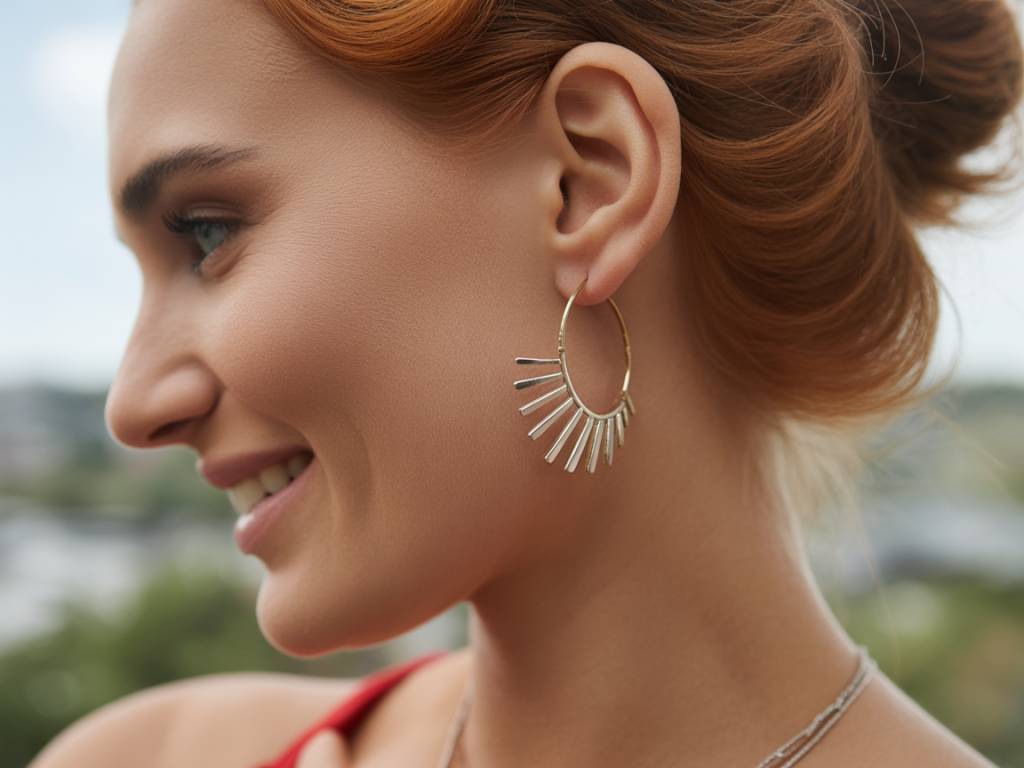 Les créoles modernes : formes, tailles et styles à adopter pour des boucles d’oreilles dans l’air du temps
