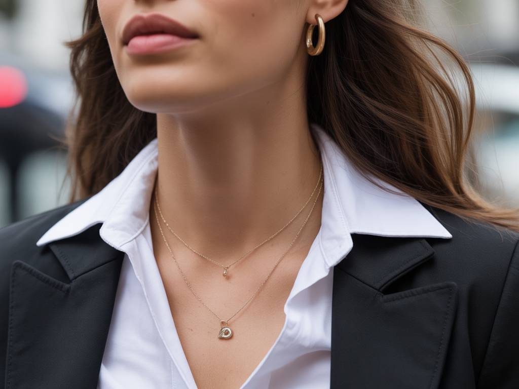 Les colliers ras du cou : avec quoi les porter pour un style élégant et actuel