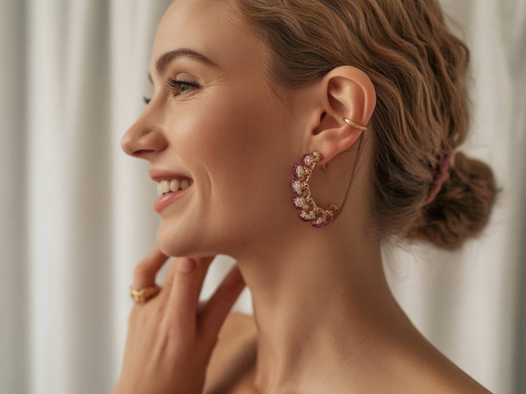 Boucles d’oreilles statement : comment les porter au quotidien sans en faire trop tout en restant élégante